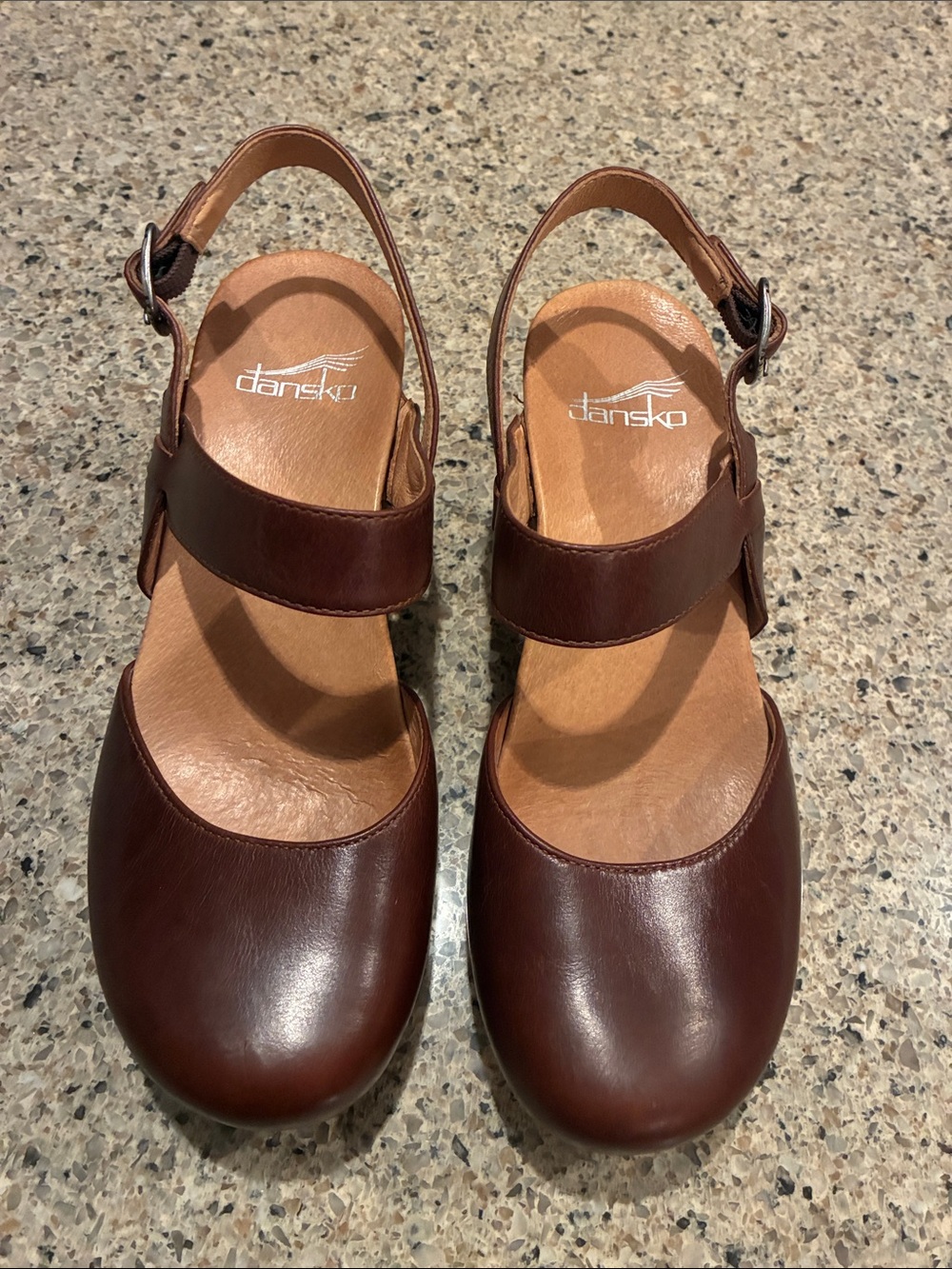 Dansko Taci Mary Jane Leather Clog Womems 36 - Picture 4 of 11